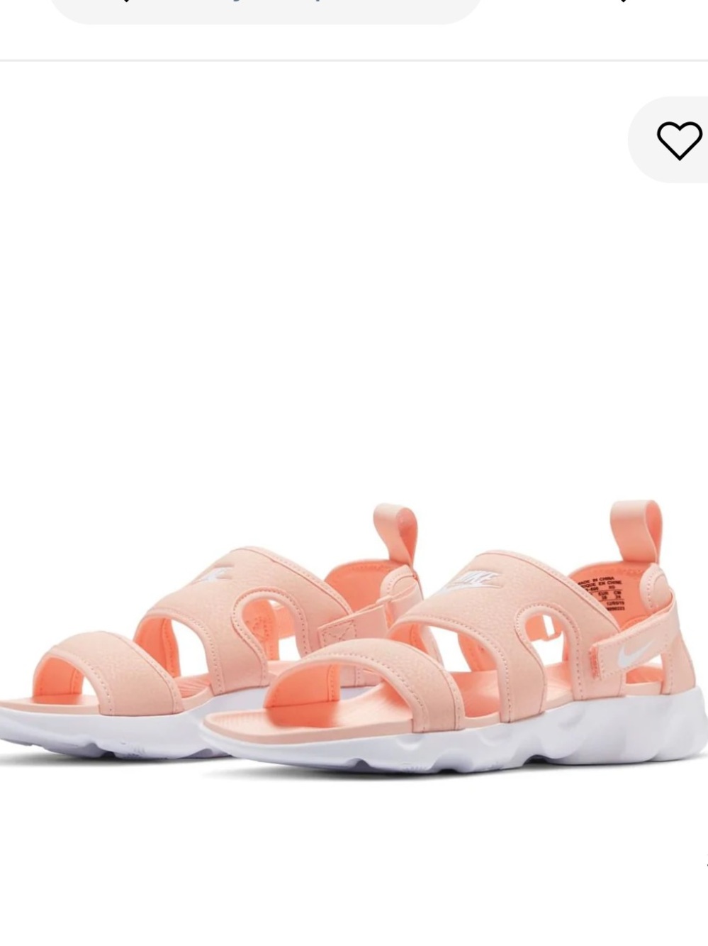 Women’s Nike Owaysis Sandal 'Washed Coral'